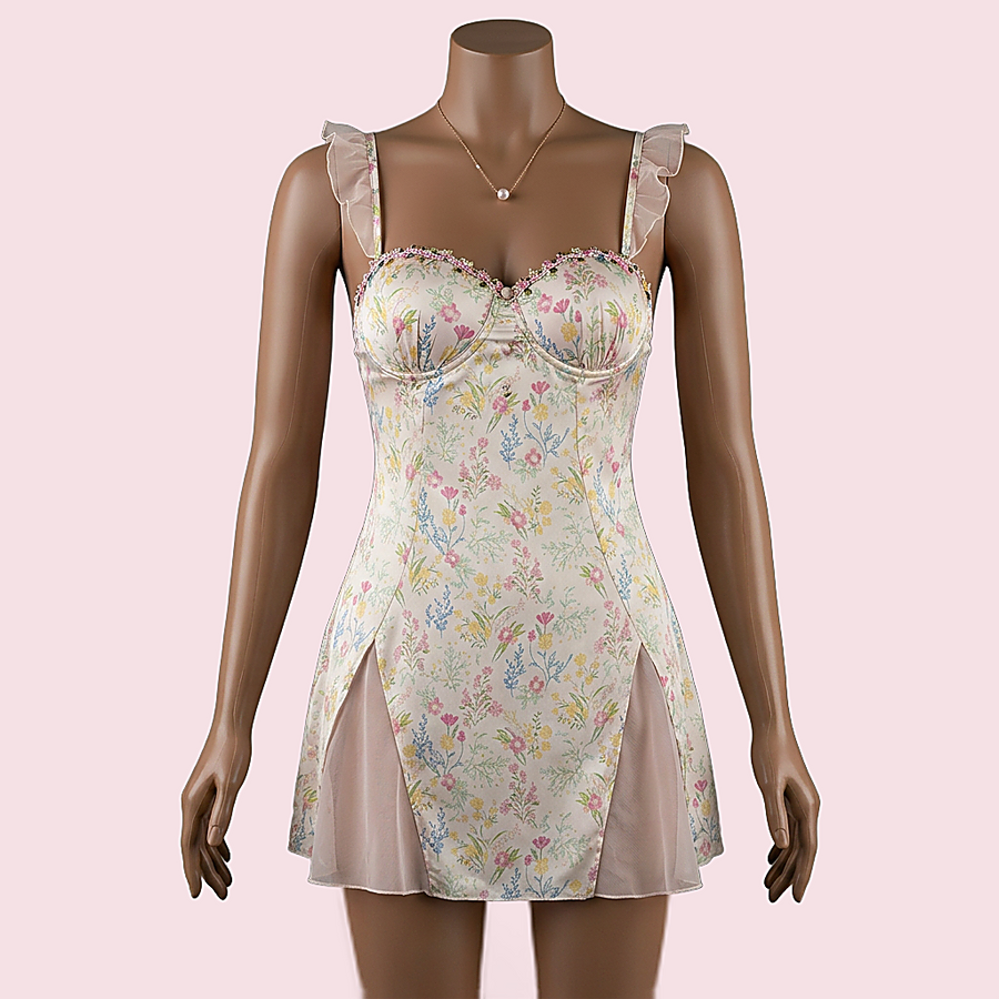 Butter Yellow Nighty – Lingerie