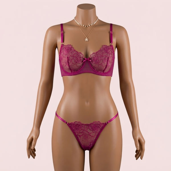 Pink Bra Panty Set – Lingerie