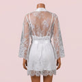 White Nighty with Robe – Lingerie