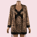 Black Nighty with Robe – Lingerie