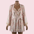 Pink Nighty with Robe – Lingerie