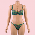 Green Bra Panty Set – Lingerie