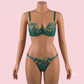 Green Bra Panty Set – Lingerie