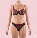 Black Bra Panty Set – Lingerie
