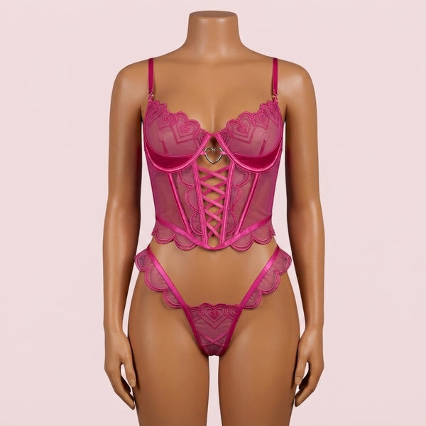Pink Bra Panty Set – Lingerie