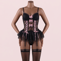Black Bra Panty Set – Lingerie