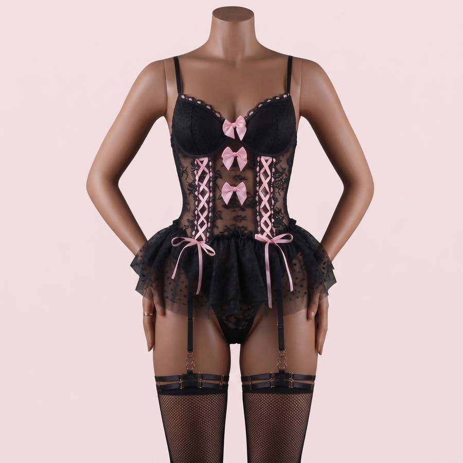Black Bra Panty Set – Lingerie