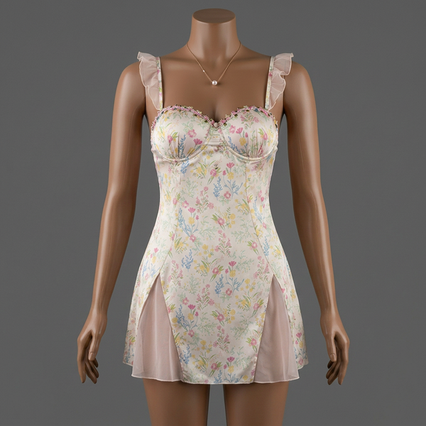 Butter Yellow Nighty – Lingerie