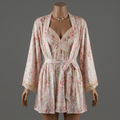 Pink Nighty with Robe – Lingerie