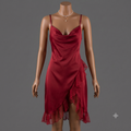 Red Nighty with Robe – Lingerie