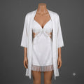 White Nighty with Robe – Lingerie