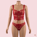 Red Bra Panty Set – Lingerie