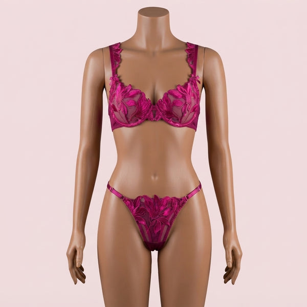 Pink Bra Panty Set – Lingerie