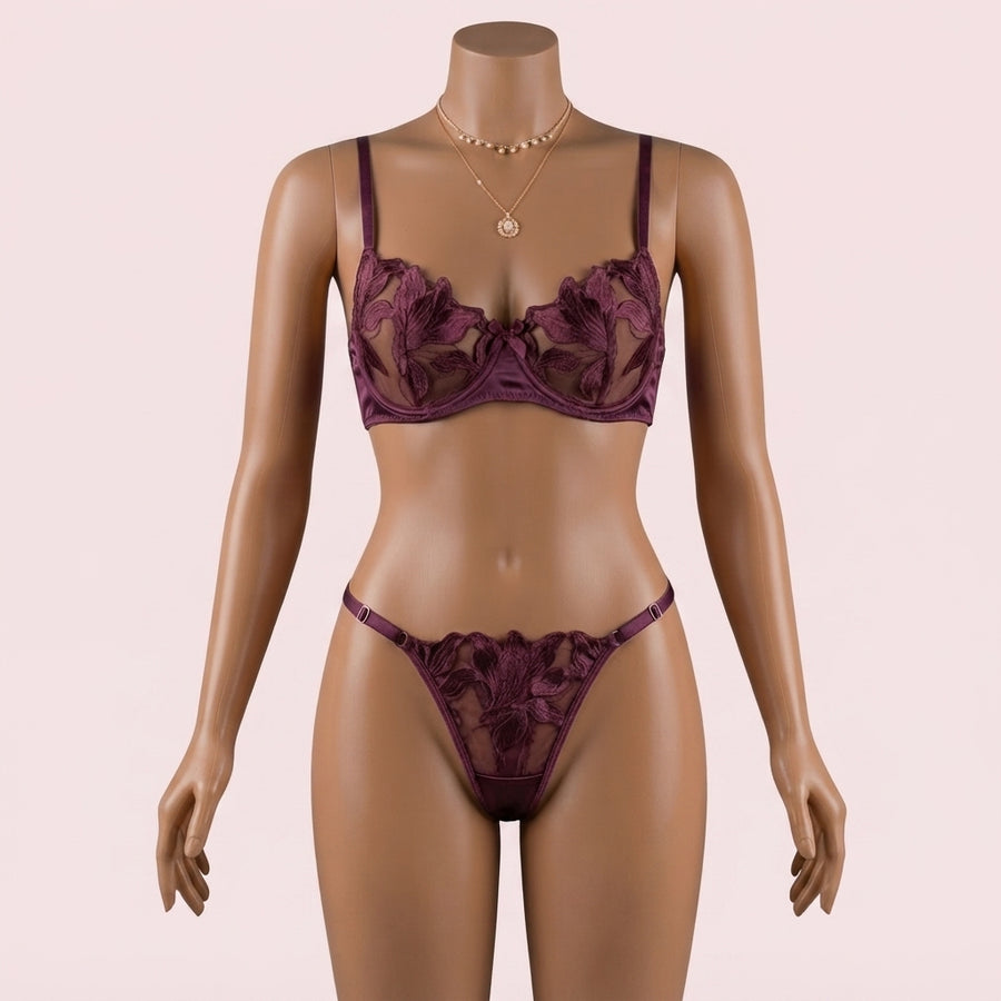 Brown Bra Panty Set – Lingerie